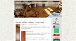 Desktop Screenshot of parketysmicr.cz